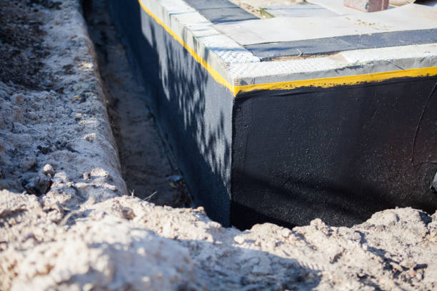 Professional Crawl Space Encapsulation technician working in Woodstown, NJ